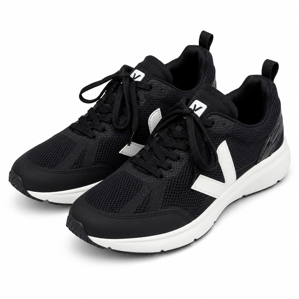 Veja Women’s Black and White Sneakers